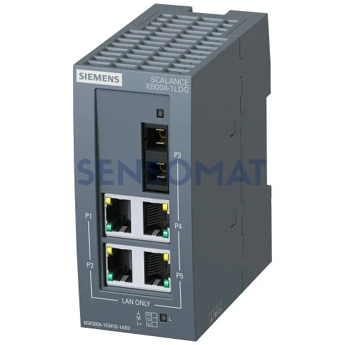 Siemens 6GK5004-1GM10-1AB2 XB004-1LDG endüstriyel Ethernet anahtarı