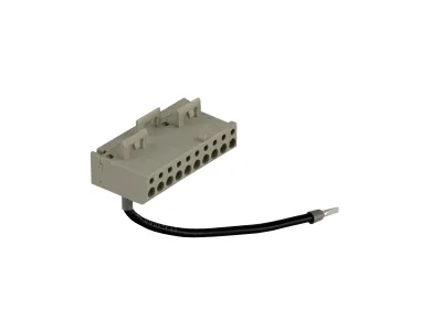 ABE7BV10 connection sub-base accessory - snap-on terminal block - 10 screw terminals