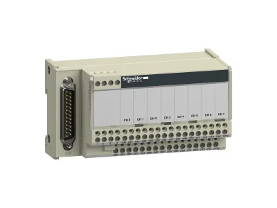 ABE7CPA02 connection sub-base ABE7 - for passive distribution of 8 channels