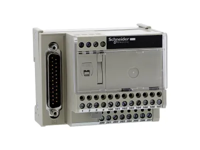 ABE7CPA21 connection sub-base ABE7 - for distribution of 4 analog output channels