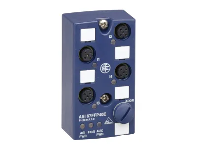 ASI67FFP03E Direct connection interface, Advantys, compact enclosure, solid state output, 3 outputs, cabling system