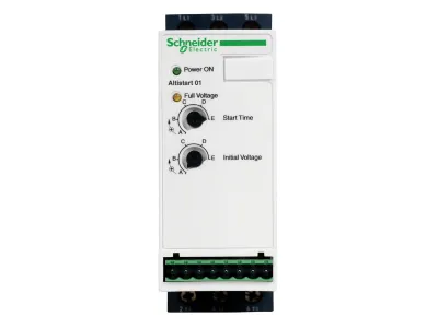 ATS01N109FT soft starter for asynchronous motor, Altistart 01, ATS01, 9A, 110 to 480V, 1.1 to 4kW