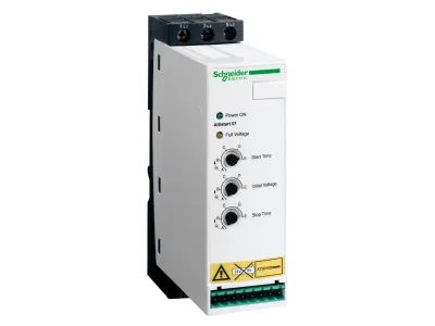ATS01N222QN soft starter for asynchronous motor, Altistart 01, ATS01, 22A, 380 to 415V, 7.5 to 11kW