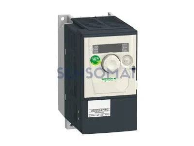 ATV312H055M2 Variable speed drive, ATV312, 0.55kW, 0.75hp, 170 to 264V, 1 phase supply, 3.7A, CANopen, Modbus