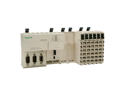 LMC058LF424 compact base - 42 + 4 I/O - 24 V DC supply - 2 slots for PCI