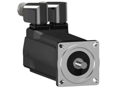 SH30703M01F2000 SH3 servomotor, 70mm, 3 stacks, high Torque, smooth Shaft, SinCos Singleturn 128, Brake, angular, IP54/65
