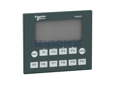XBTRT500 small panel touchscreen+keypad - matrix screen - green - 198 x 80 pixels - 5VDC